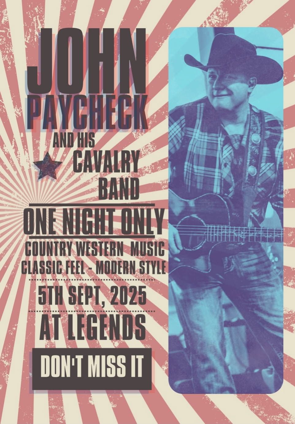 John PayCheck, 5 September | Event in Wichita | AllEvents