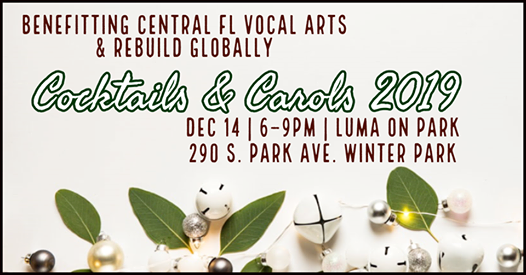 Cocktails Carols 2019 At Luma On Park Winter Park