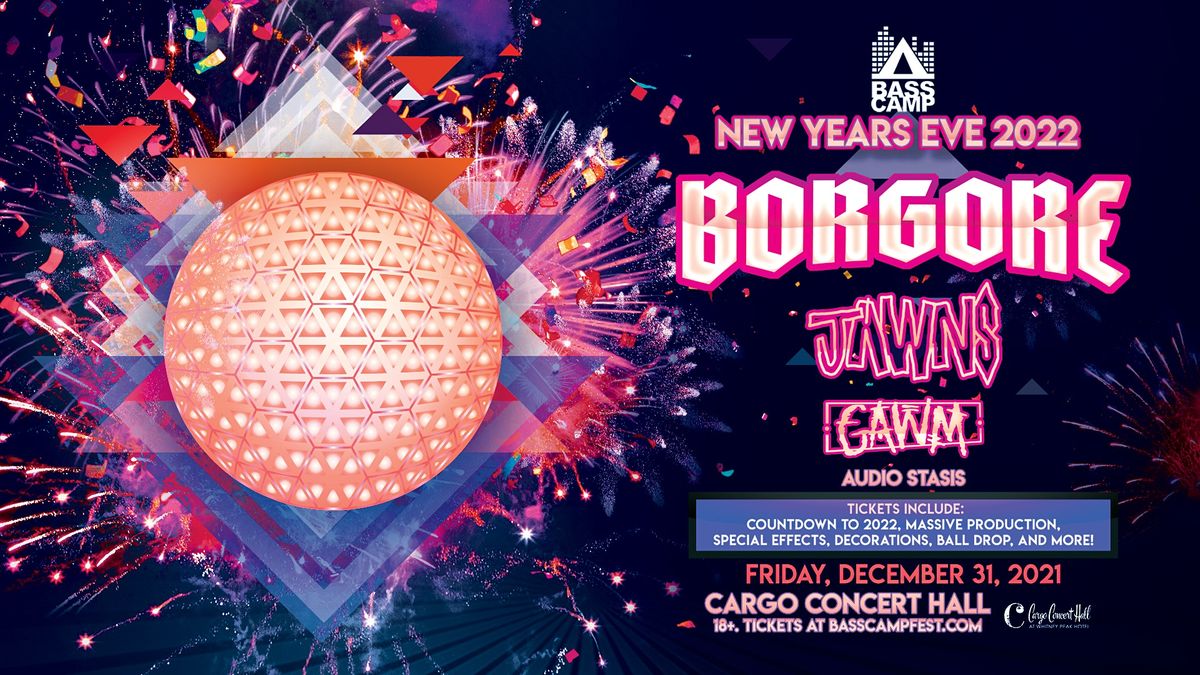 New years eve 2020 Bass Camp presents Borgore New Years Eve 2022, Cargo : Whitney Peak Hotel, Reno, December 31 to