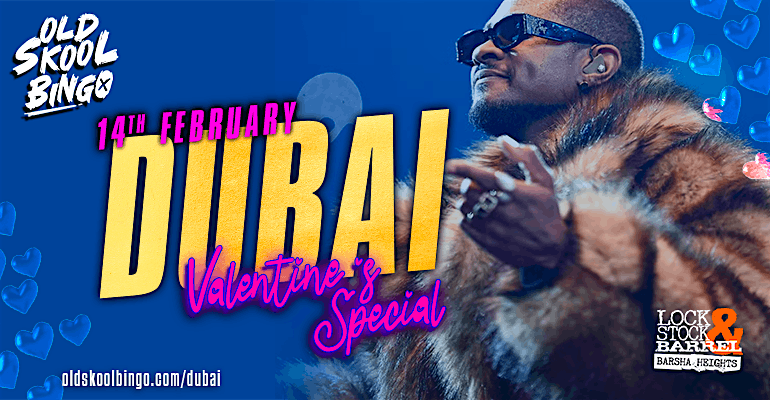 Old Skool Bingo Valentines Special Sat 14th Feb DUBAI, 14 February | Event in Dubai | AllEvents