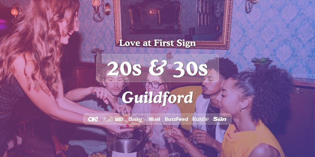 20s 30s Singles Night at Turtle Bay Guildford | Love at First Sign