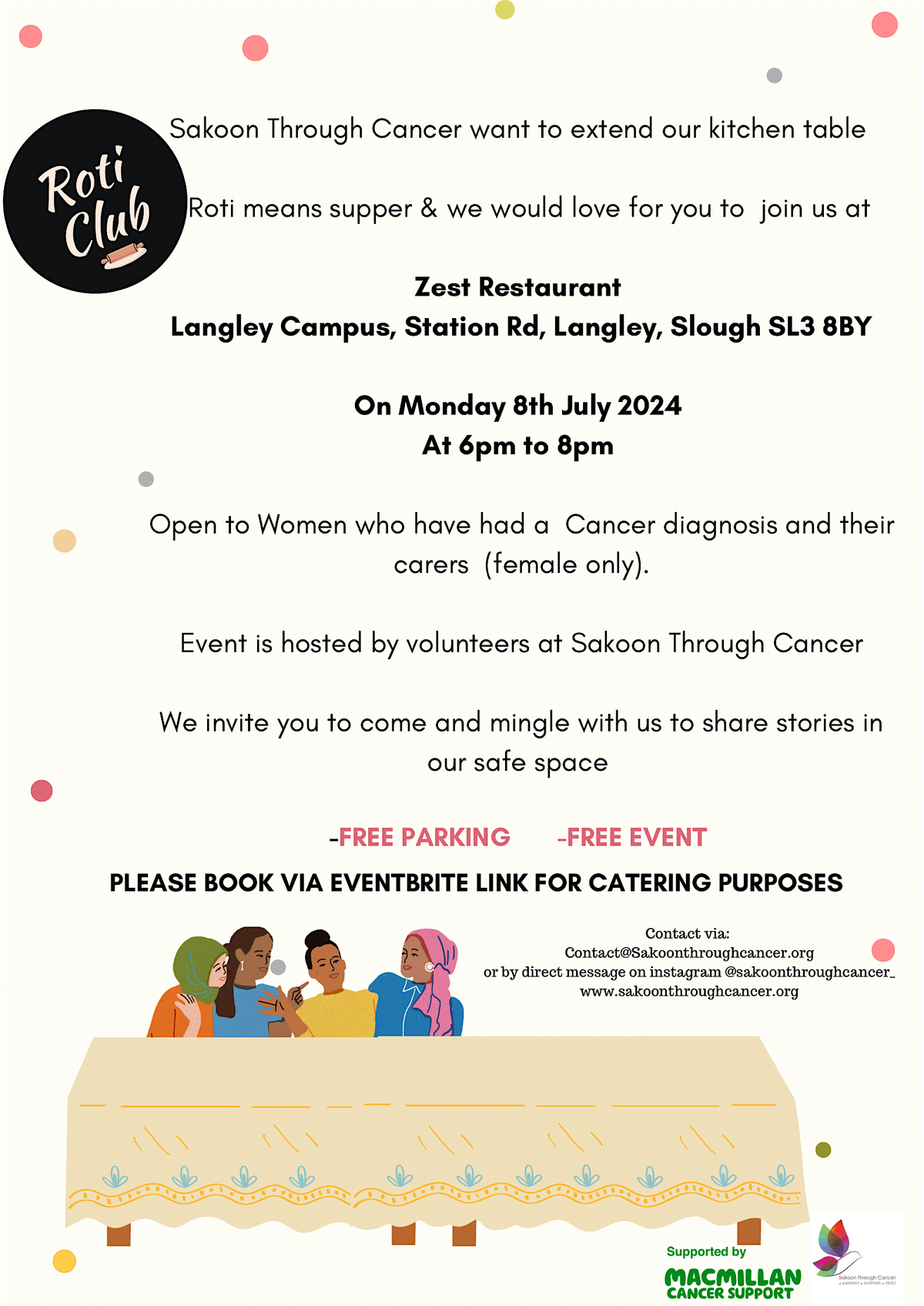 Roti Club 8/7, Langley College (Windsor Forest Colleges Group), 8 July ...