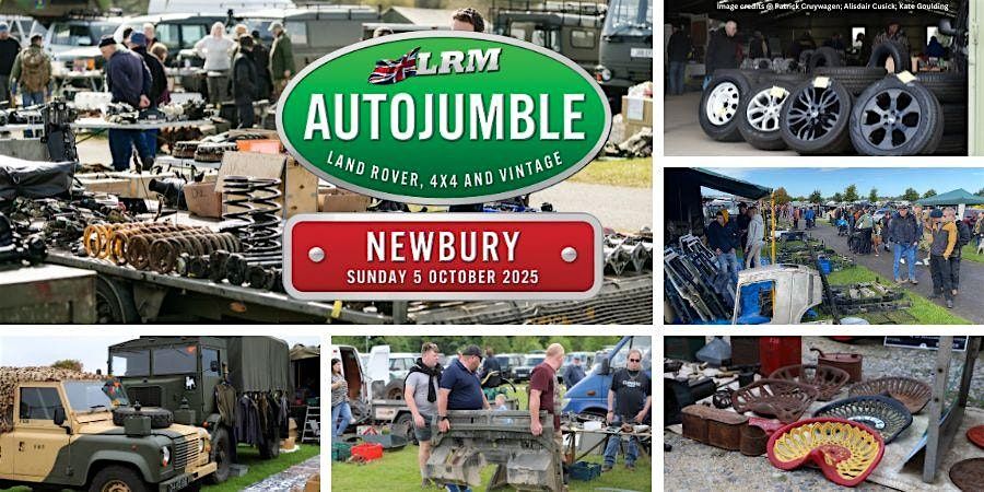 Land Rover, 4x4 and Vintage Autojumble Newbury 5 October 2025 - Trade, 5 October | Event in Hermitage | AllEvents