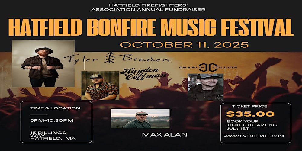 2025 Hatfield Bonfire Music Festival in Hatfield, 11 October | Event in Hatfield | AllEvents