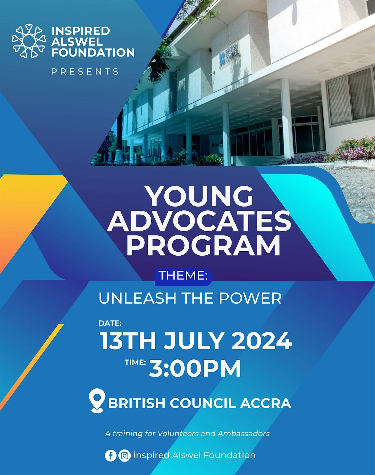 YOUNG ADVOCATES PROGRAM, British Council, Accra, 13 July 2024