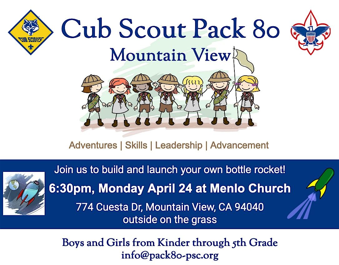 Make Bottle Rockets with Cub Scouts (Free), Menlo Church - Mountain ...