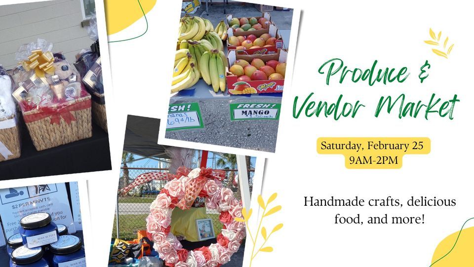 Fresh Produce and Vendor Market, 2361 7th Ave S, St Petersburg, FL