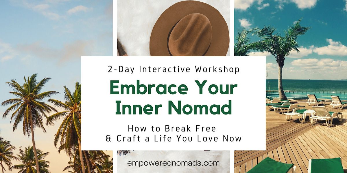 Embrace Your Inner Nomad: How to Break Free and Craft a Life You Love Now, 12 April | Event in West Valley City