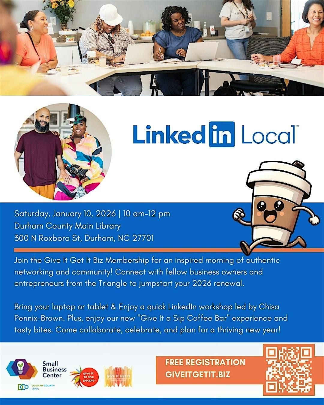 LinkedIn Local™ Durham, 10 January | Event in Durham | AllEvents