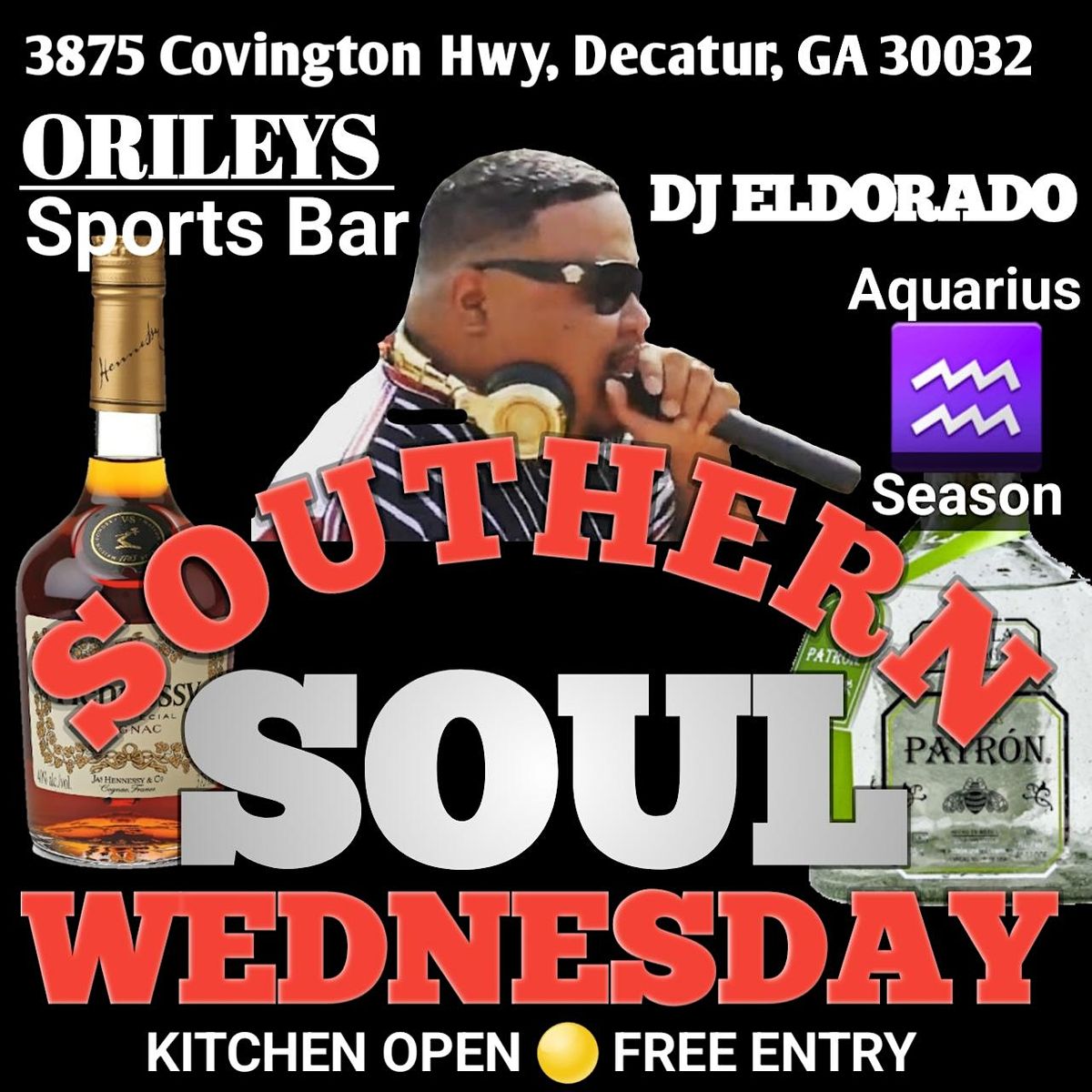 Southern Soul Wednesday with DJ ELDORADO at Orileys Sports Bar, O ...