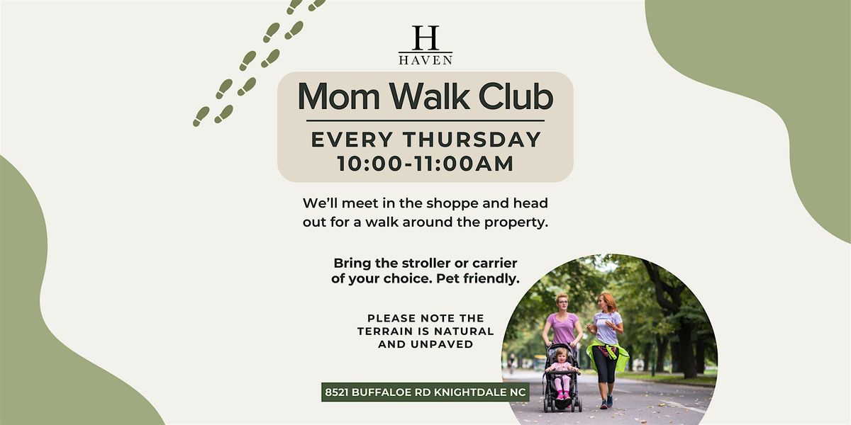 Mom Walk Club (FREE) | Event in Knightdale | AllEvents