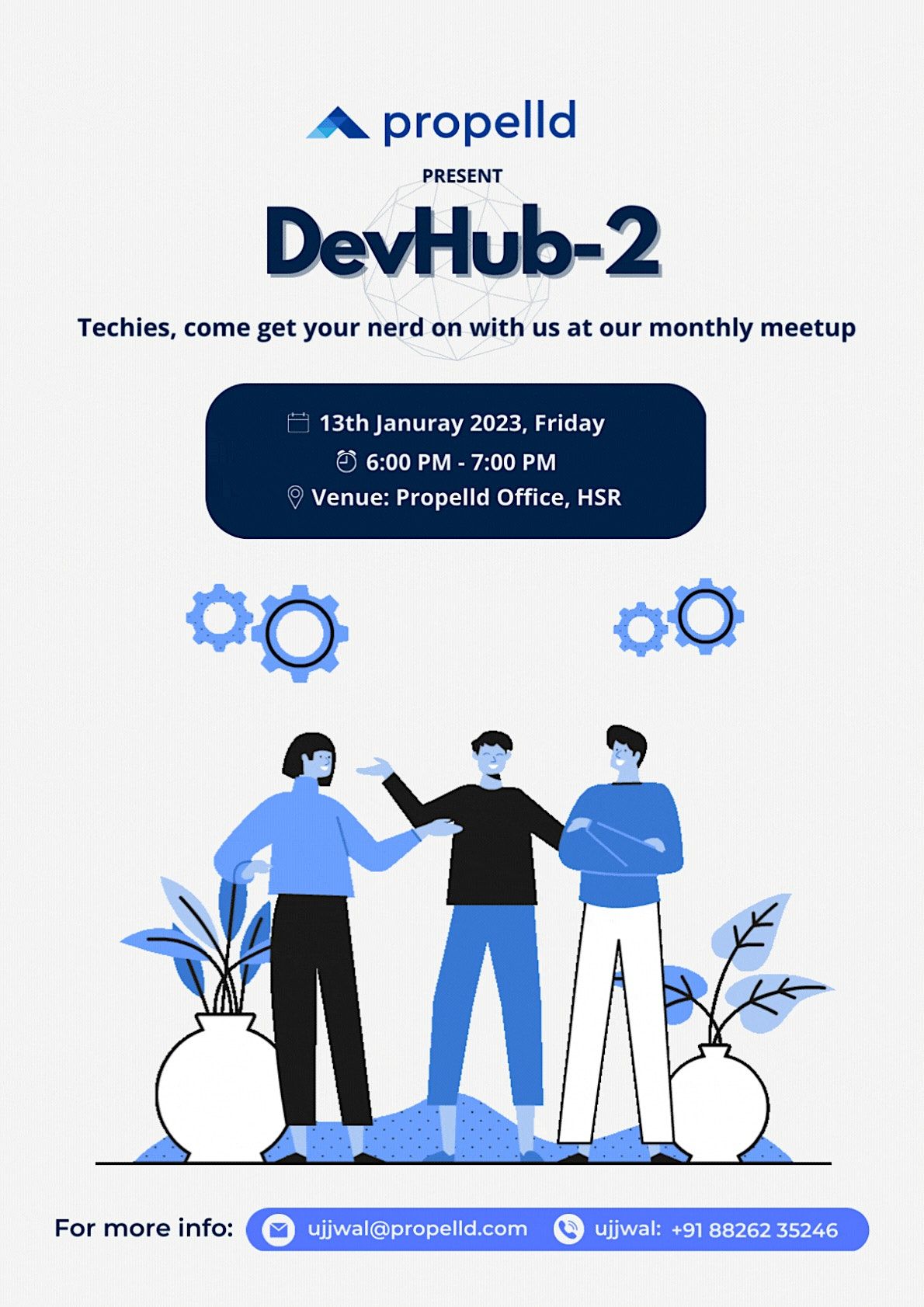 DevHub - 2, Propelld Corporate Office, Bengaluru, 13 January 2023 ...