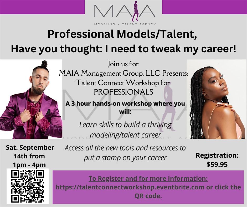 MAIA PROFESSIONAL WORKSHOP | Event in Frederick | AllEvents