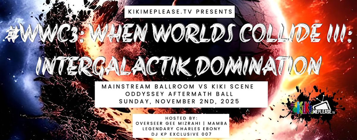 WWCIII - When Worlds Collide III #WWC3 Intergalactik Domination:, 2 November | Event in Indianapolis | AllEvents