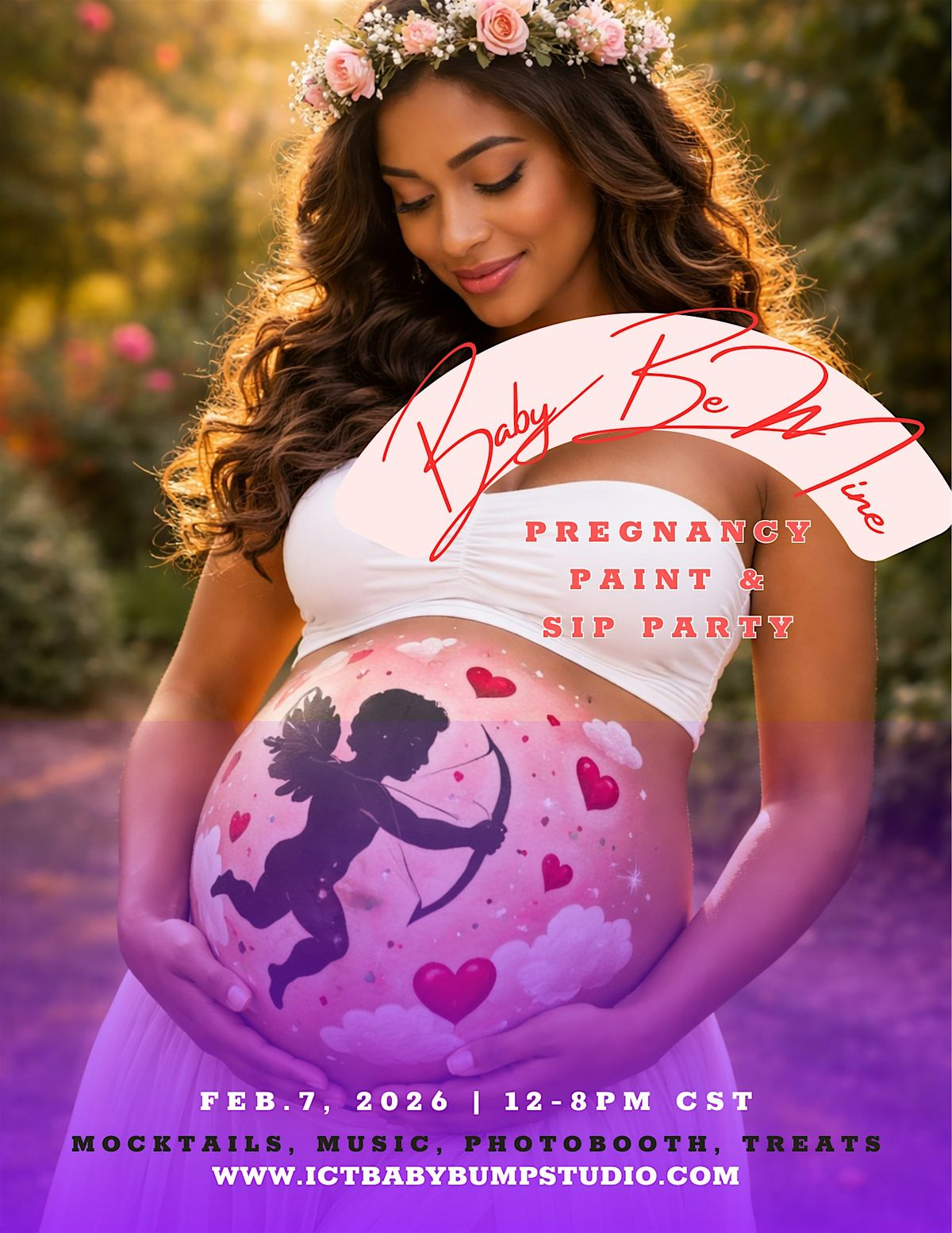 Baby Be Mine-Pregnancy Belly Paint & Sip Party 2026