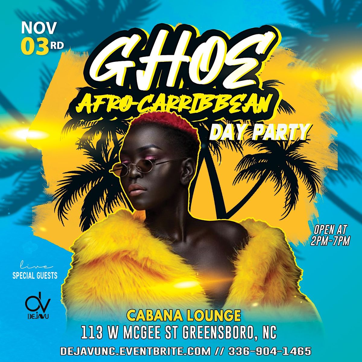 Ghoe AfroCarribbean Day Party, Cabana Lounge, West McGee Street