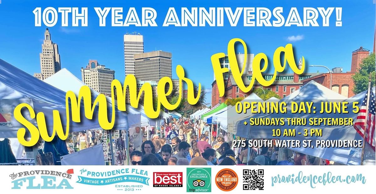2022 Providence Flea Summer Markets 10th Anniversary The Greenway 