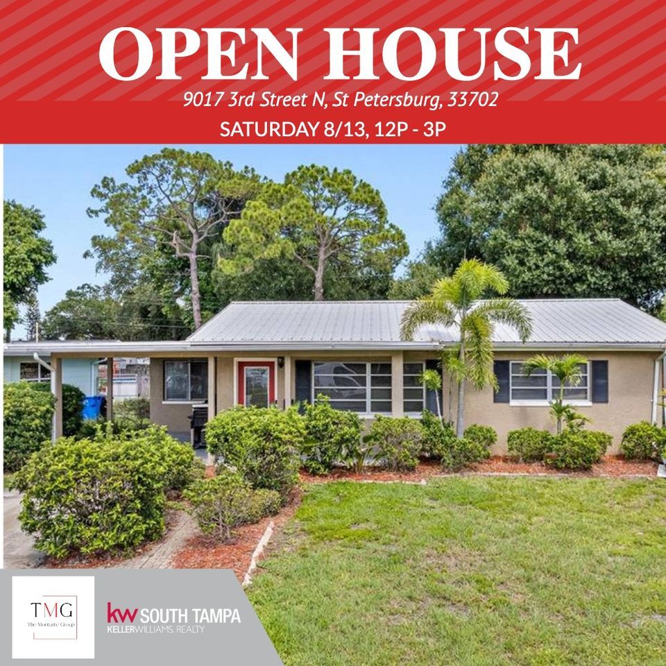 Open House Riviera Bay, St Petersburg, 9017 3rd St N, St Petersburg