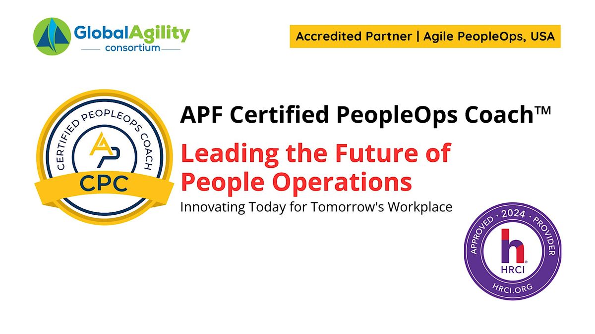 APF Certified PeopleOps Coach™ (APF CPC™) Dec 10Dec 13 , 2025