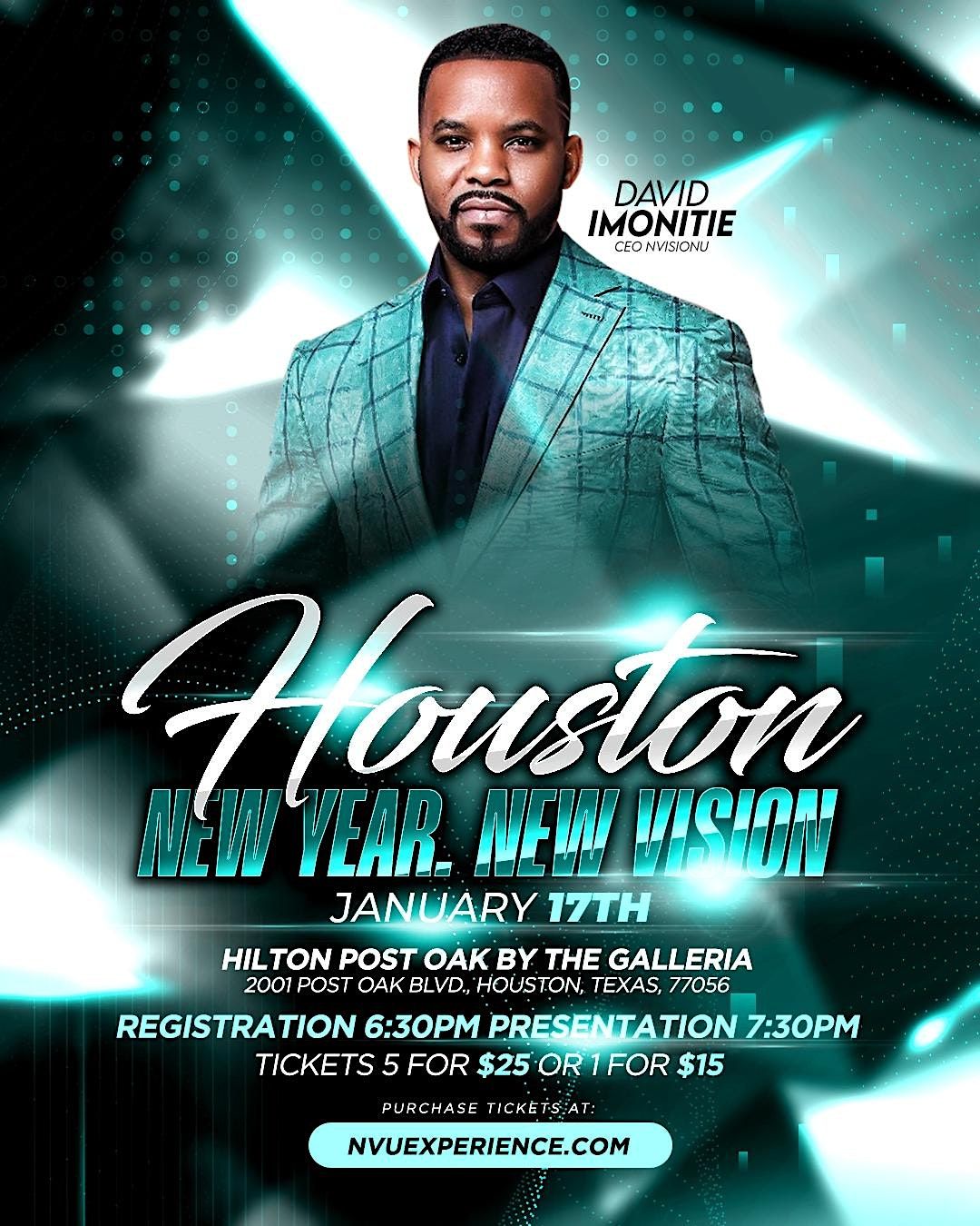 NVisionU Houston New Year, New You, Hilton Houston Post Oak by the