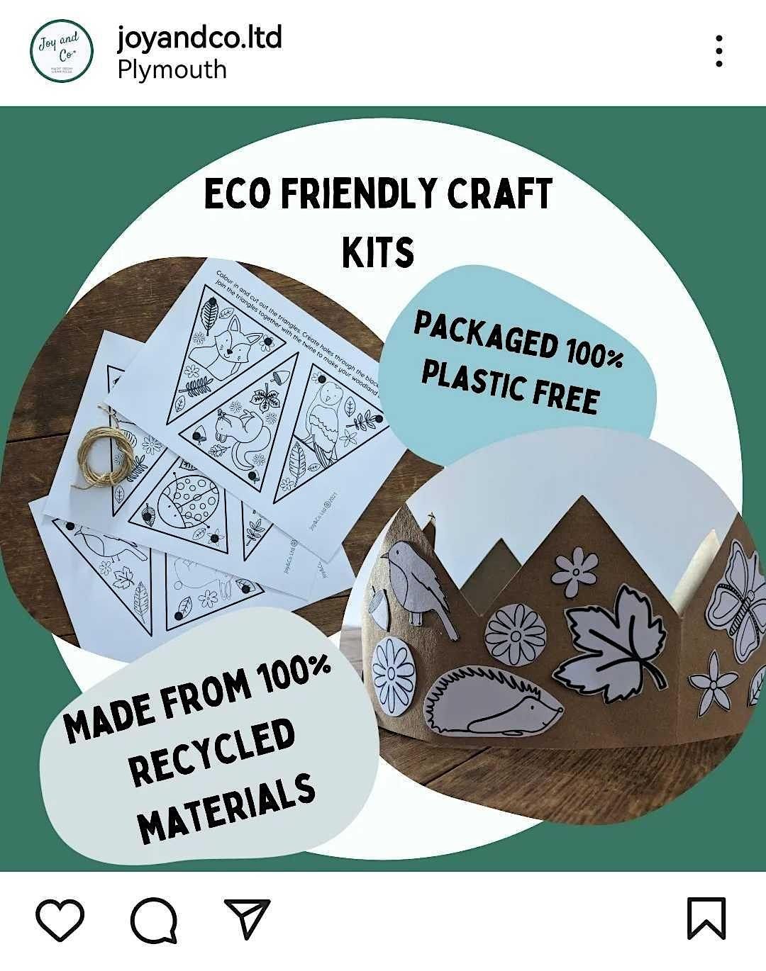 Ecofriendly Kids Craft Devonport Guildhall, November 12 2022