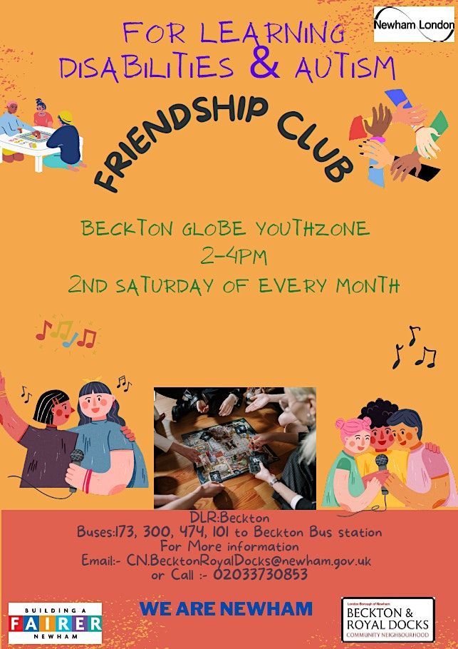 Friendship Club at Beckton Globe Library, Beckton Globe Library, London ...