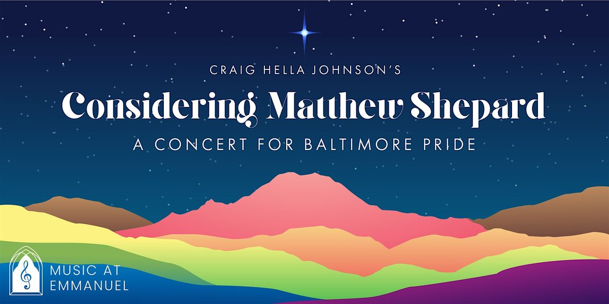 CRAIG HELLA JOHNSON: Considering Matthew Shepard, 6 June | Event in Baltimore | AllEvents