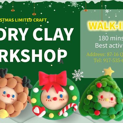 Christmas special  Air Dry Clay Workshop