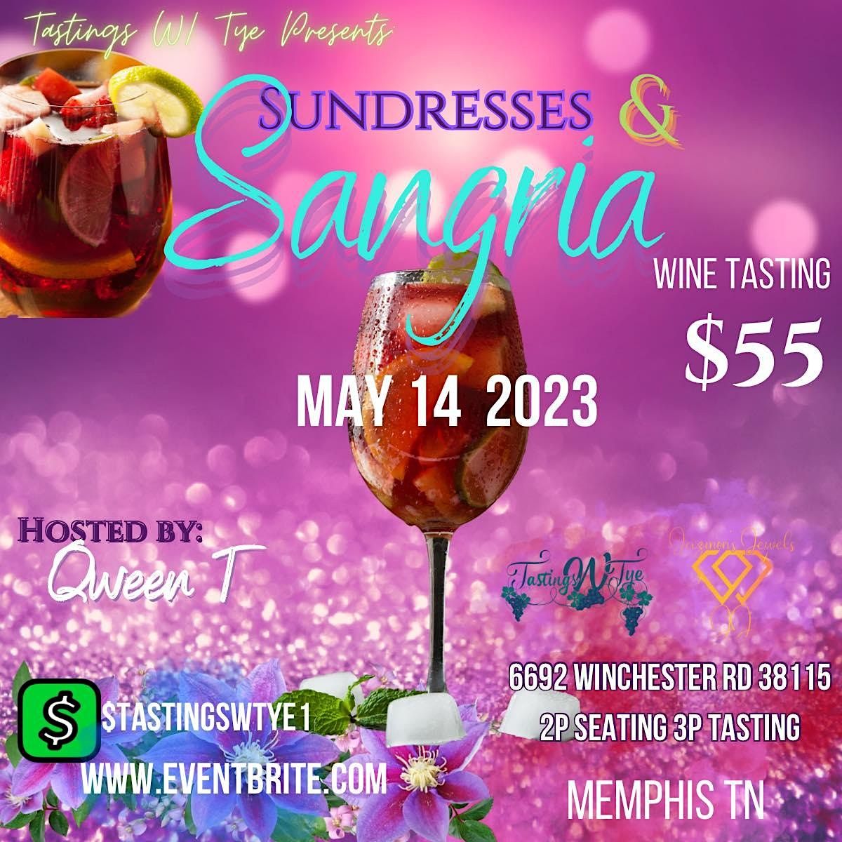 Sundresses & Sangria Wine Tasting, Kay's Venue, Memphis, May 14 2023
