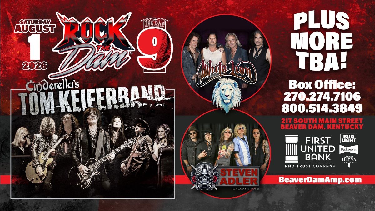 Rock the Dam 9 at Beaver Dam Amphitheater, 1 August | Event in Beaver Dam | AllEvents