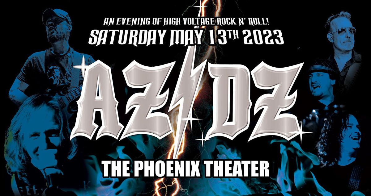 AZDZ The Ultimate AC/DC Tribute, The Phoenix Theater, Petaluma, May