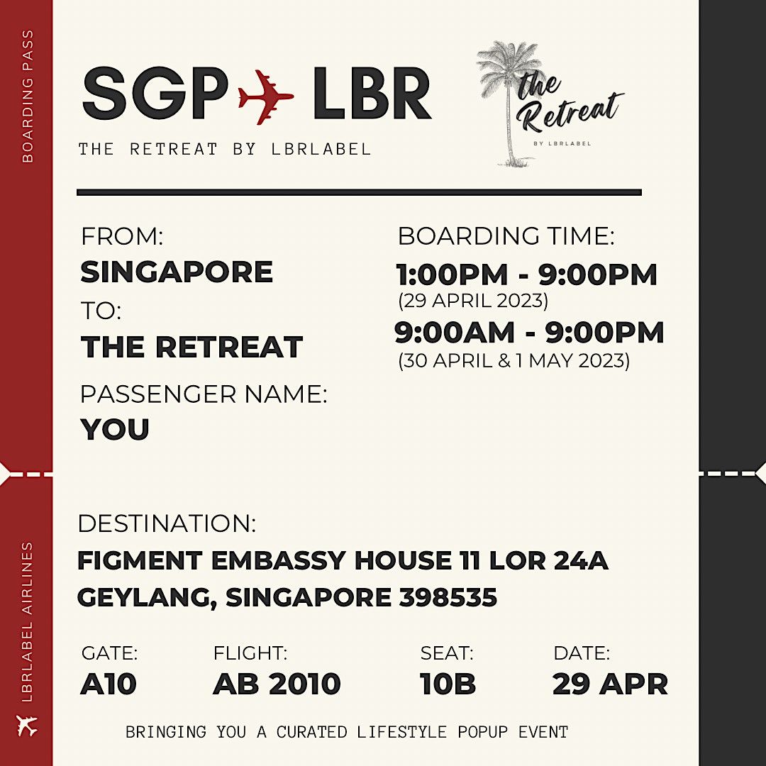 The Retreat Lifestyle Immersive Pop Up Event!, Figment Embassy House