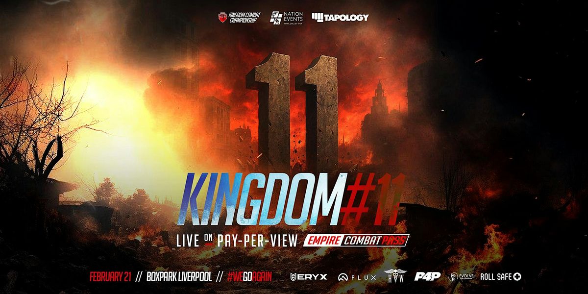 Kingdom Combat MMA #11, 21 February | Event in Liverpool | AllEvents
