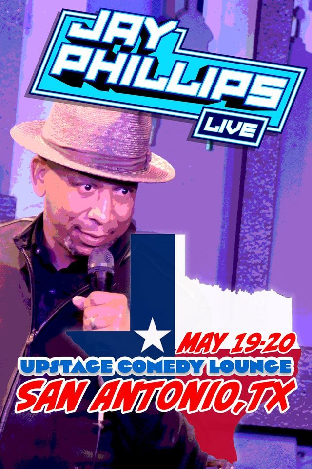 Stand Up Comedian Jay Phillips performs in San Antonio, TX, Upstage