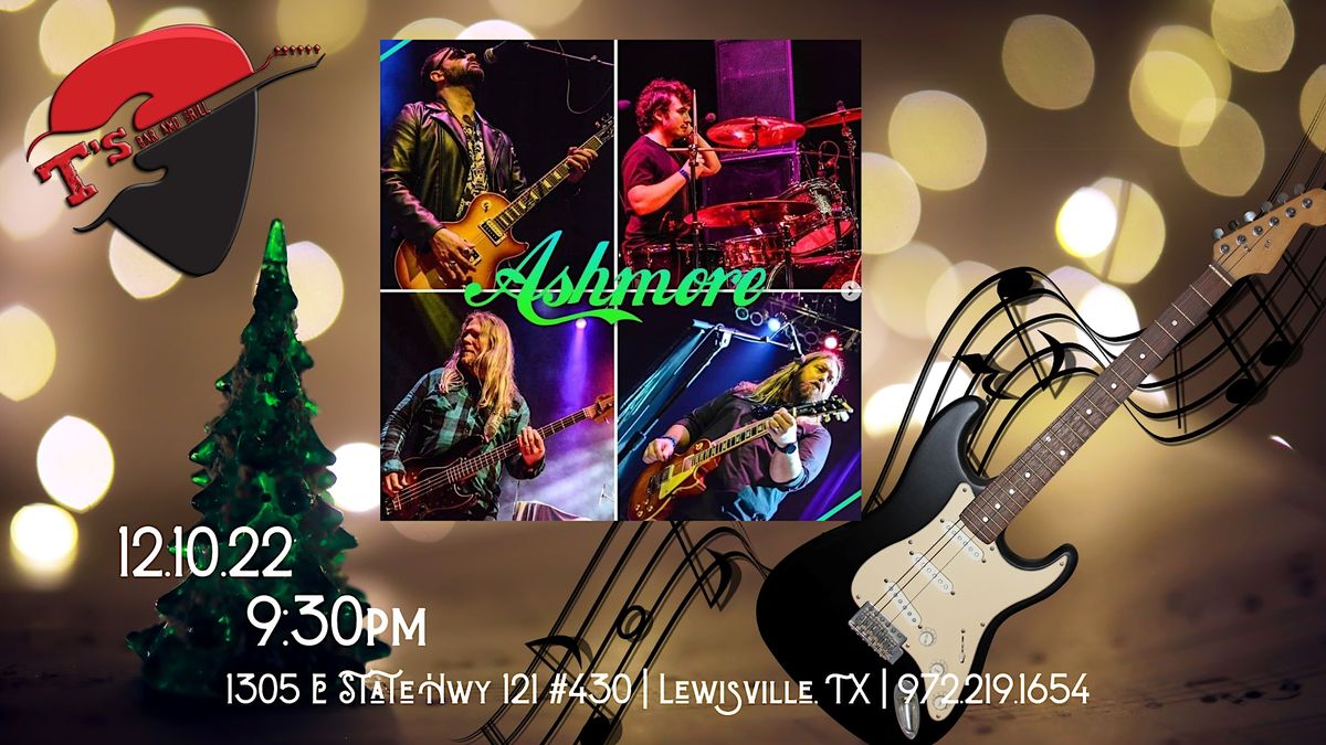 Ashmore Live at Ts Bar & Grill, T's Bar & Grill, Lewisville, December
