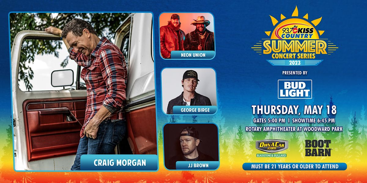 KISS Country Summer Concert Series Show 1 featuring Craig