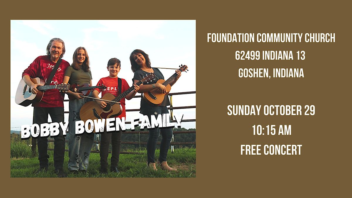 Goshen Indiana Concert, Foundation Community Church, Goshen, October 29