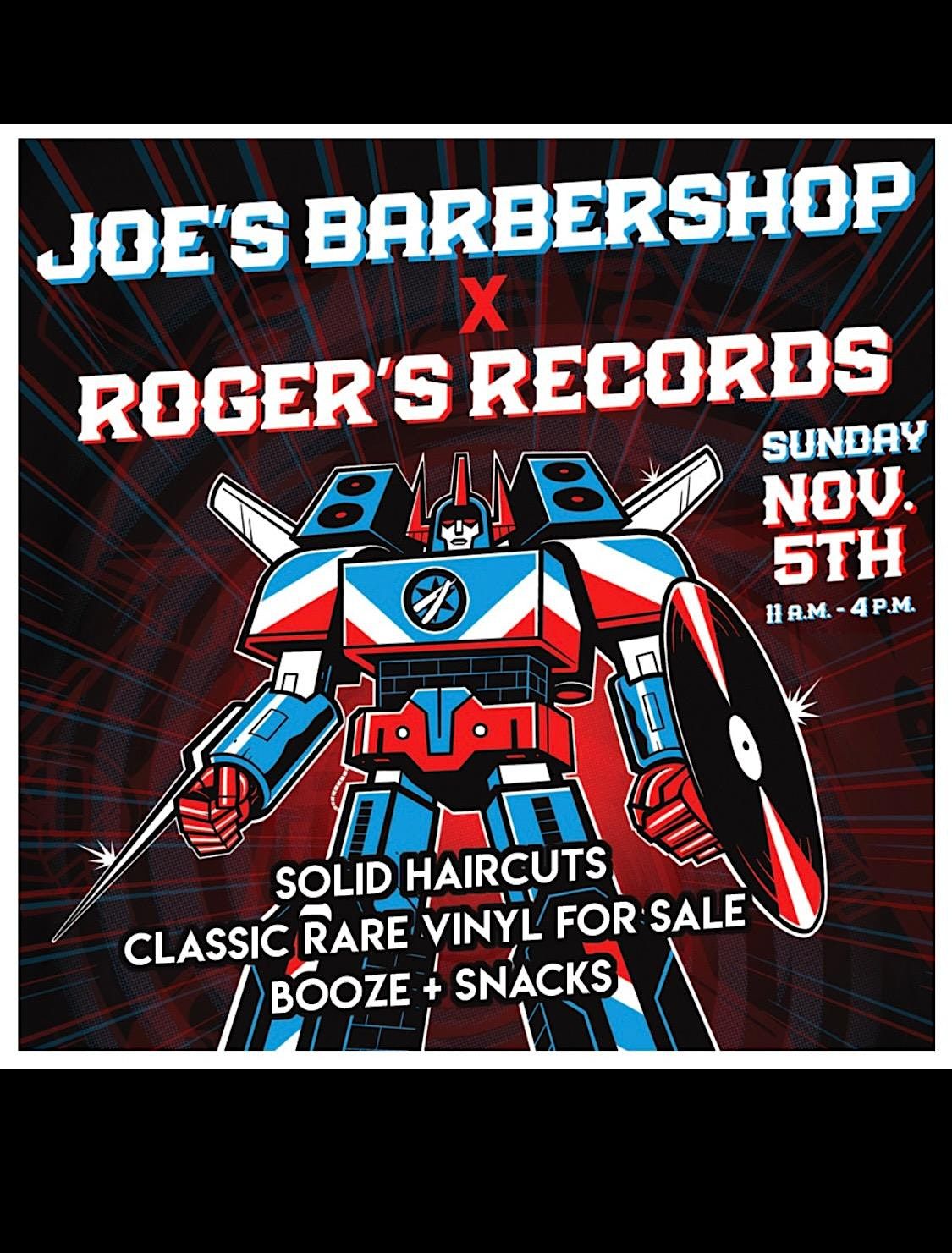 Rogers Records Vintage Vinyl Record Sale Joe s Barbershop Chicago rogers-records-vintage-vinyl-record-sale-joe-s-barbershop-chicago