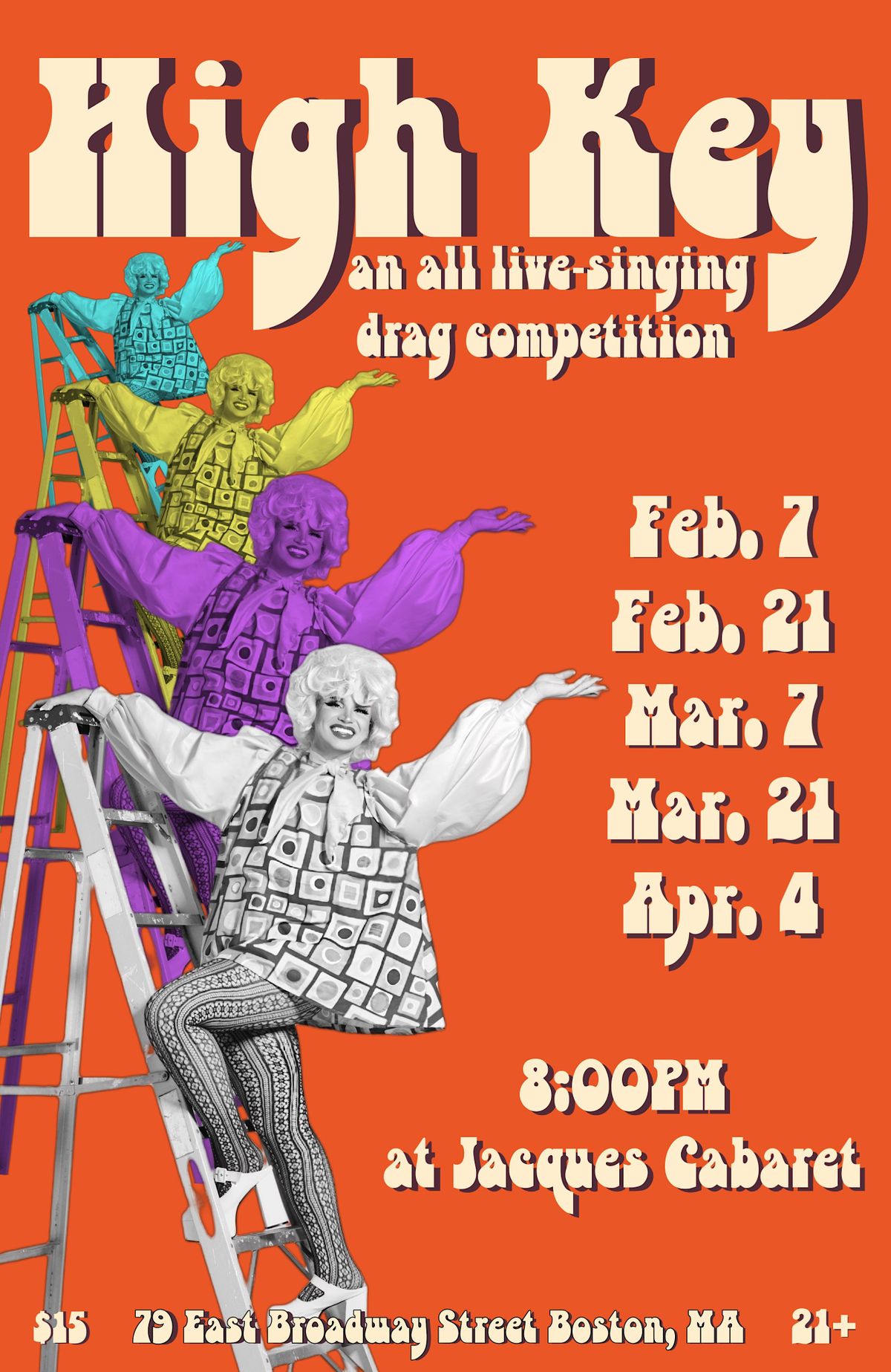 HIGH KEY An All LiveSinging Drag Competition, Jacques' Cabaret