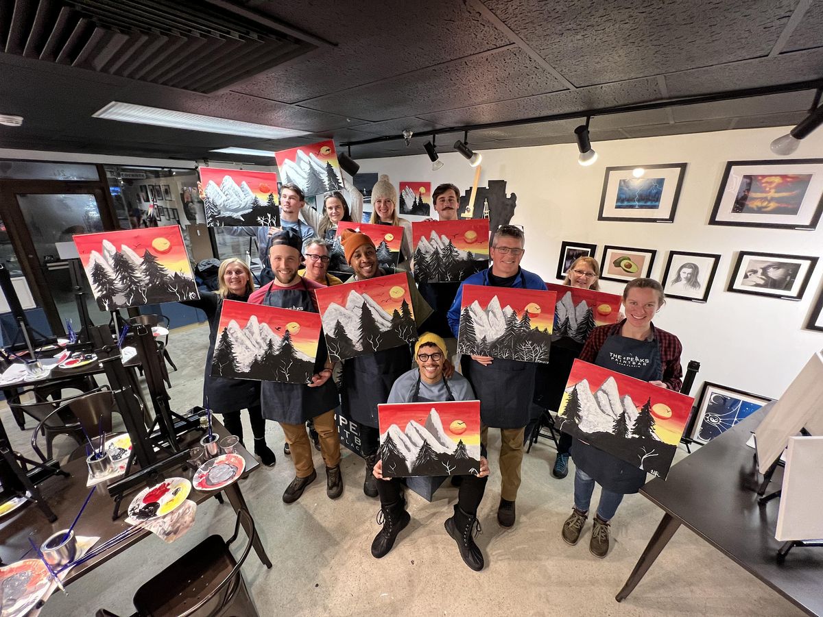 The Peaks Paintbar Paint & Sip the Adirondacks, The Peaks Paintbar