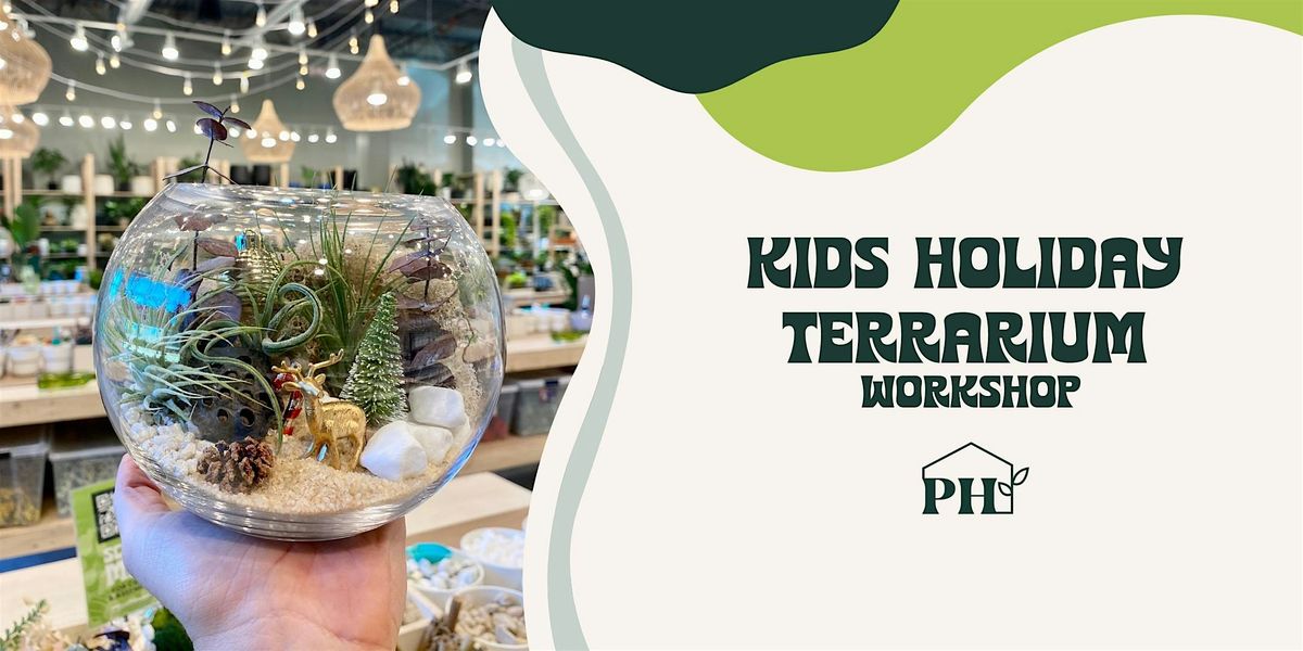 Kids Holiday Terrarium PlantHouse Charlotte, December 17