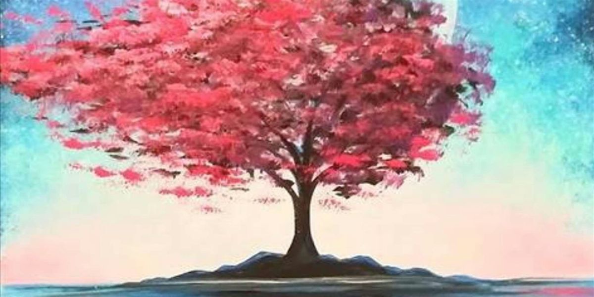 Craft a Clear Reflection Paint and Sip by Classpop!™, Painting with a