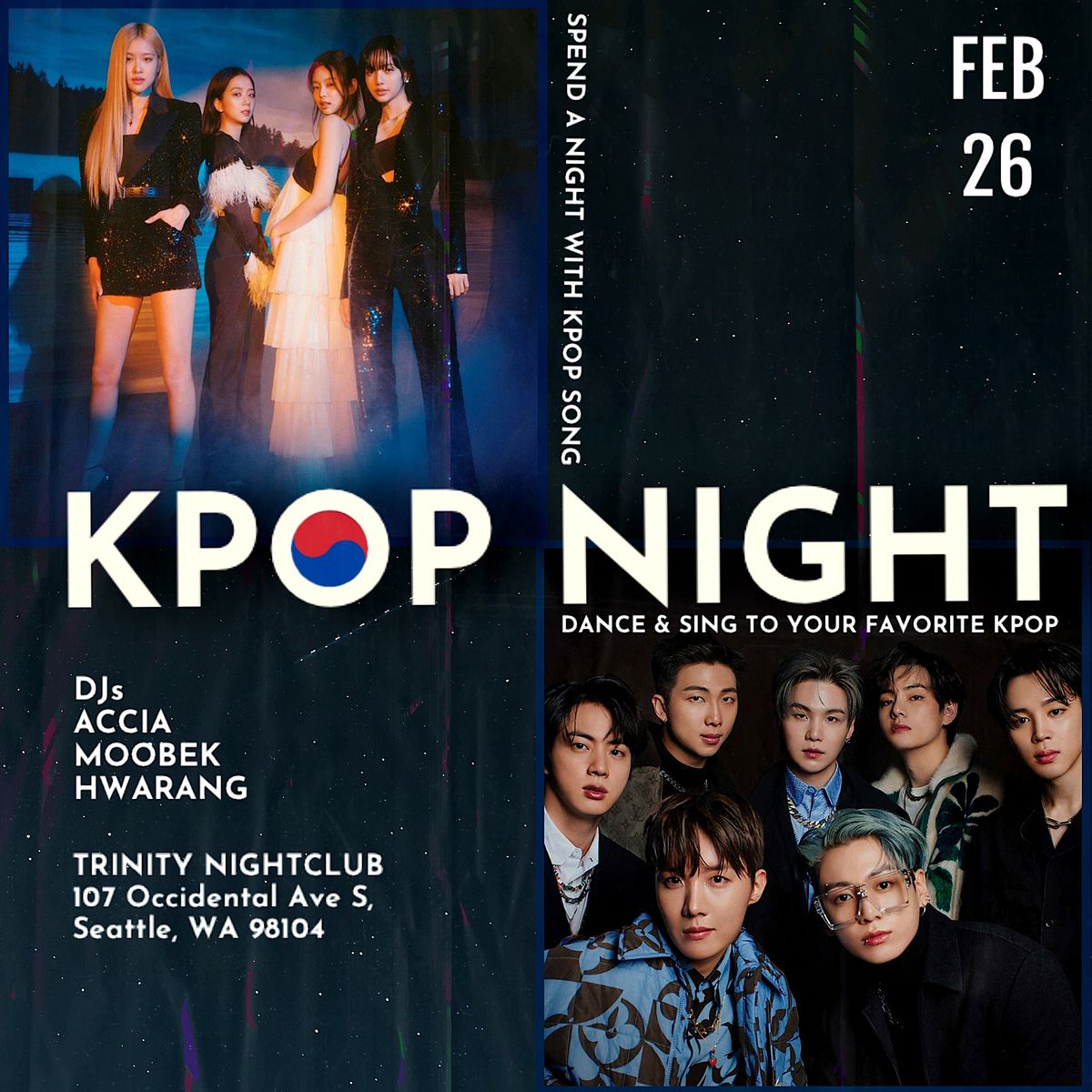 Kpop Dance Party, Trinity, Seattle, 26 February 2023 AllEvents.in