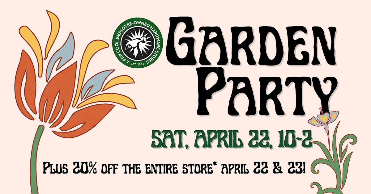 Logan Hardware Annual Garden Party, Logan Hardware, Washington D.C