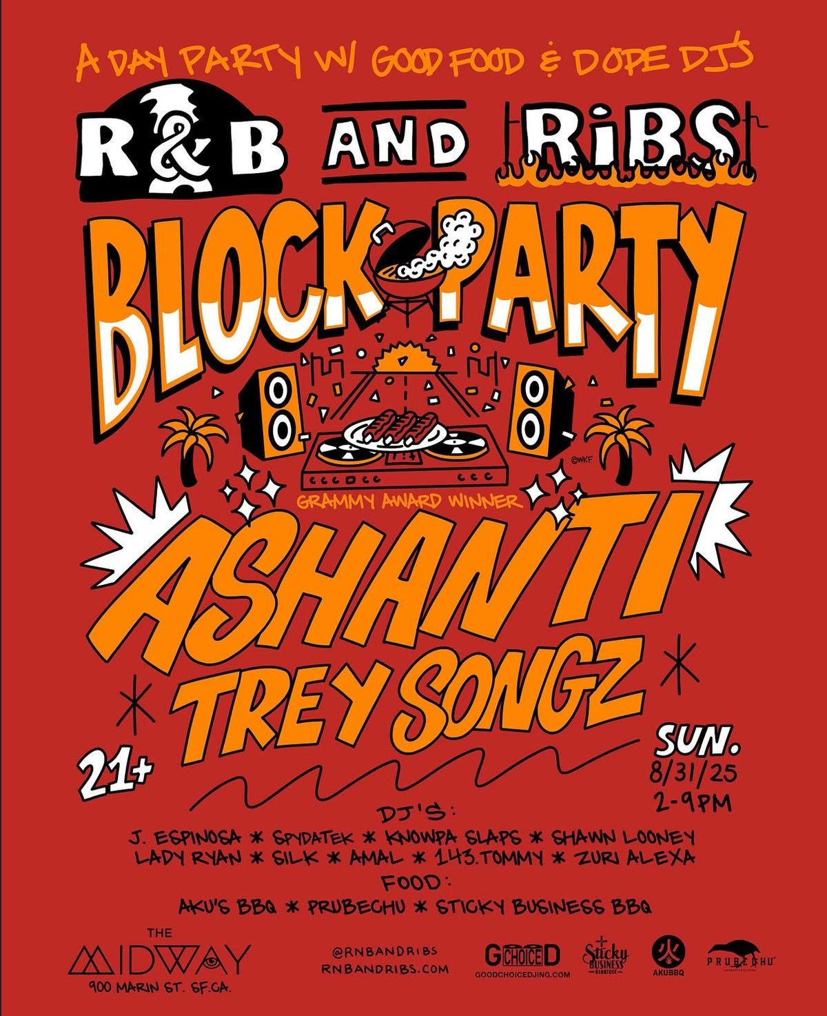 R&B and Ribs Block Party, 30 August | Event in San Francisco | AllEvents