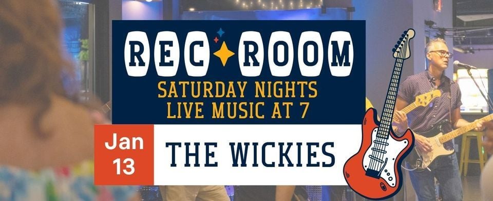 Rec Room Saturday Night Live Music: The Wickies, 637 Washington Street Hanover, MA, United ...