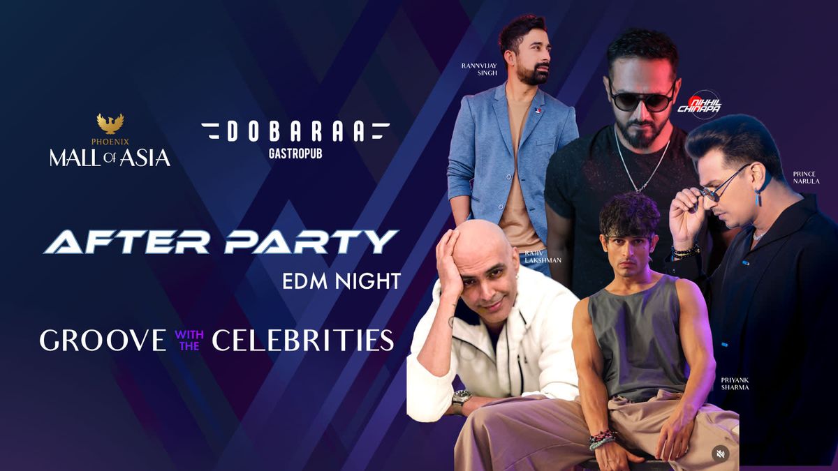 After Party at Dobaaraa with Nikhil Chinappa &amp; Bollywood Celebs, 29 November | Event in Bangalore