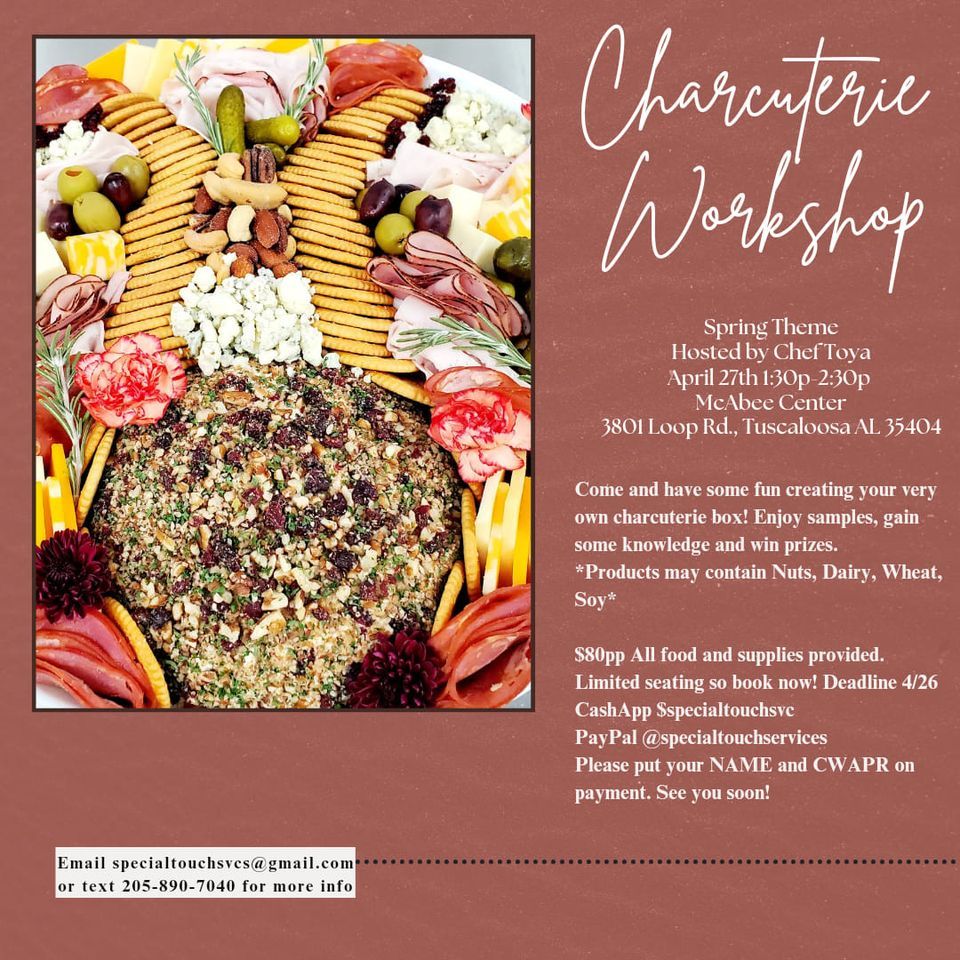 Spring Charcuterie Leroy McAbee Activity Center, Tuscaloosa