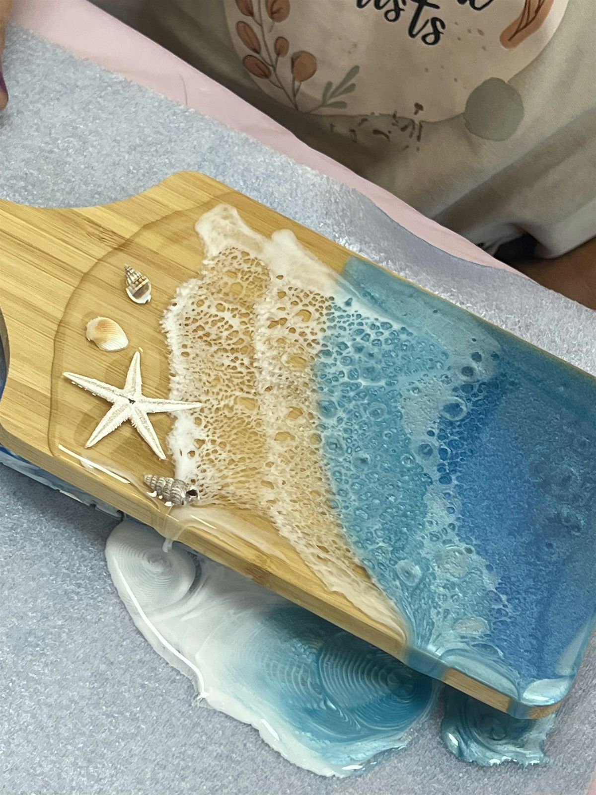 Stillwater Resin Workshop: Mini Ocean Wave Board, Jiaren Cafe, Santa ...