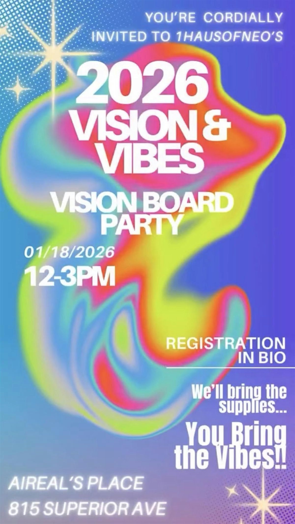 Vision & Vibes: A Manifest & Mingle Vision Board Party Experience ...